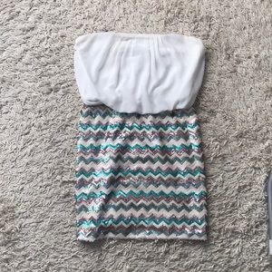 ADORABLE cocktail strapless dress!